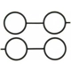 Purchase Top-Quality Plenum Gasket Set by FEL-PRO - MS97182 pa1