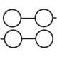 Purchase Top-Quality Plenum Gasket Set by FEL-PRO - MS97182 pa2