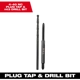 Purchase Top-Quality MILWAUKEE - 49-57-5508 - Straight Flute Plug Tap & Drill Bit pa2