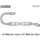 Purchase Top-Quality Power Steering Cylinder Line by GATES - 353850 pa5