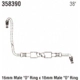 Purchase Top-Quality Power Steering Pressure Hose by GATES - 358390 pa6