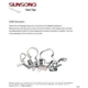 Purchase Top-Quality Power Steering Pressure Hose by SUNSONG NORTH AMERICA - 3401262 pa4