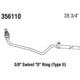 Purchase Top-Quality Power Steering Return Hose by GATES - 356110 pa6