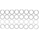 Purchase Top-Quality Premium Piston Rings by MAHLE ORIGINAL - 41718.040 pa1