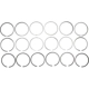 Purchase Top-Quality MAHLE ORIGINAL - 42191 - Piston Ring Set pa1