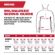 Purchase Top-Quality MILWAUKEE - 350B-M - Heavy-Duty Pullover Hoodie pa3