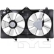 Purchase Top-Quality Radiator And Condenser Fan Assembly by TYC - 620400 pa18