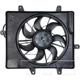 Purchase Top-Quality Radiator And Condenser Fan Assembly by TYC - 620440 pa9