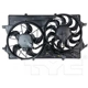 Purchase Top-Quality Radiator And Condenser Fan Assembly by TYC - 620720 pa12