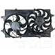 Purchase Top-Quality Radiator And Condenser Fan Assembly by TYC - 620720 pa6