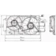 Purchase Top-Quality Ensemble de ventilateur de radiateur et de condenseur par TYC - 621000 pa9