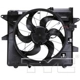Purchase Top-Quality Radiator And Condenser Fan Assembly by TYC - 621070 pa4