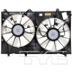 Purchase Top-Quality Radiator And Condenser Fan Assembly by TYC - 622000 pa11