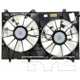 Purchase Top-Quality Radiator And Condenser Fan Assembly by TYC - 622000 pa6