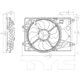 Purchase Top-Quality Radiator And Condenser Fan Assembly by TYC - 622840 pa5