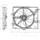 Purchase Top-Quality Radiator And Condenser Fan Assembly by TYC - 623090 pa8