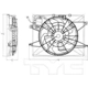 Purchase Top-Quality Ensemble de ventilateur de radiateur et de condenseur par TYC - 623770 pa12