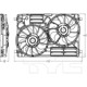Purchase Top-Quality Radiator And Condenser Fan Assembly by TYC - 623800 pa7