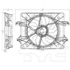 Purchase Top-Quality Radiator And Condenser Fan Assembly by TYC - 624040 pa8