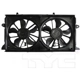 Purchase Top-Quality Radiator And Condenser Fan Assembly by TYC - 624050 pa10