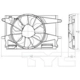 Purchase Top-Quality Radiator And Condenser Fan Assembly by TYC - 624060 pa4
