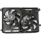 Purchase Top-Quality TYC - 624110 - Dual Radiator and Condenser Fan Assembly pa2