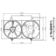 Purchase Top-Quality Ensemble de ventilateur de refroidissement du radiateur - NI3115123 pa2