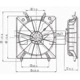 Purchase Top-Quality Radiator Fan Assembly by TYC - 600710 pa12