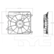 Purchase Top-Quality Radiator Fan Assembly by TYC - 601460 pa3