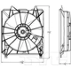 Purchase Top-Quality assemblage de ventilateur de radiateur de TYC - 601510 pa3