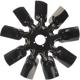 Purchase Top-Quality Radiator Fan Blade by DORMAN (OE SOLUTIONS) - 621-327 pa1