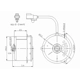 Purchase Top-Quality Radiator Fan Motor by TYC - 630670 pa8