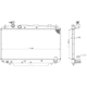 Purchase Top-Quality GLOBAL PARTS DISTRIBUTORS - 2834C - Radiator pa1