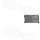 Purchase Top-Quality Radiator by GLOBAL PARTS DISTRIBUTORS - 2856C pa2