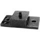 Purchase Top-Quality Radiator Mount Bracket by CROWN AUTOMOTIVE JEEP REPLACEMENT - 52002585 pa3