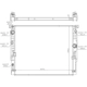 Purchase Top-Quality Radiator by NISSENS - 606236 pa5