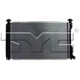 Purchase Top-Quality Radiator by TYC - 13140 pa2