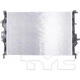 Purchase Top-Quality Radiator by TYC - 13313 pa13