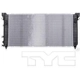Purchase Top-Quality Radiator by TYC - 13398 pa3
