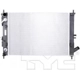 Purchase Top-Quality Radiator by TYC - 13412 pa1