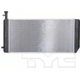 Purchase Top-Quality Radiator by TYC - 13476 pa3