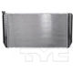 Purchase Top-Quality Radiator by TYC - 1696 pa14