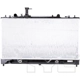 Purchase Top-Quality Radiator by TYC - 2673 pa12