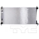 Purchase Top-Quality Radiator by TYC - 2819 pa17