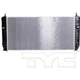Purchase Top-Quality Radiator by TYC - 2853 pa21