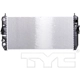 Purchase Top-Quality Radiateur by TYC - 2853 pa9