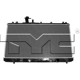 Purchase Top-Quality Radiator by TYC - 2980 pa1