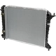 Purchase Top-Quality UAC - RA1550C - Crossflow Radiator pa1