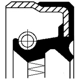 Purchase Top-Quality Rear Axle Seal by CORTECO - 01031878B pa3