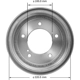 Purchase Top-Quality Rear Brake Drum by BENDIX GLOBAL - PDR0683 pa2